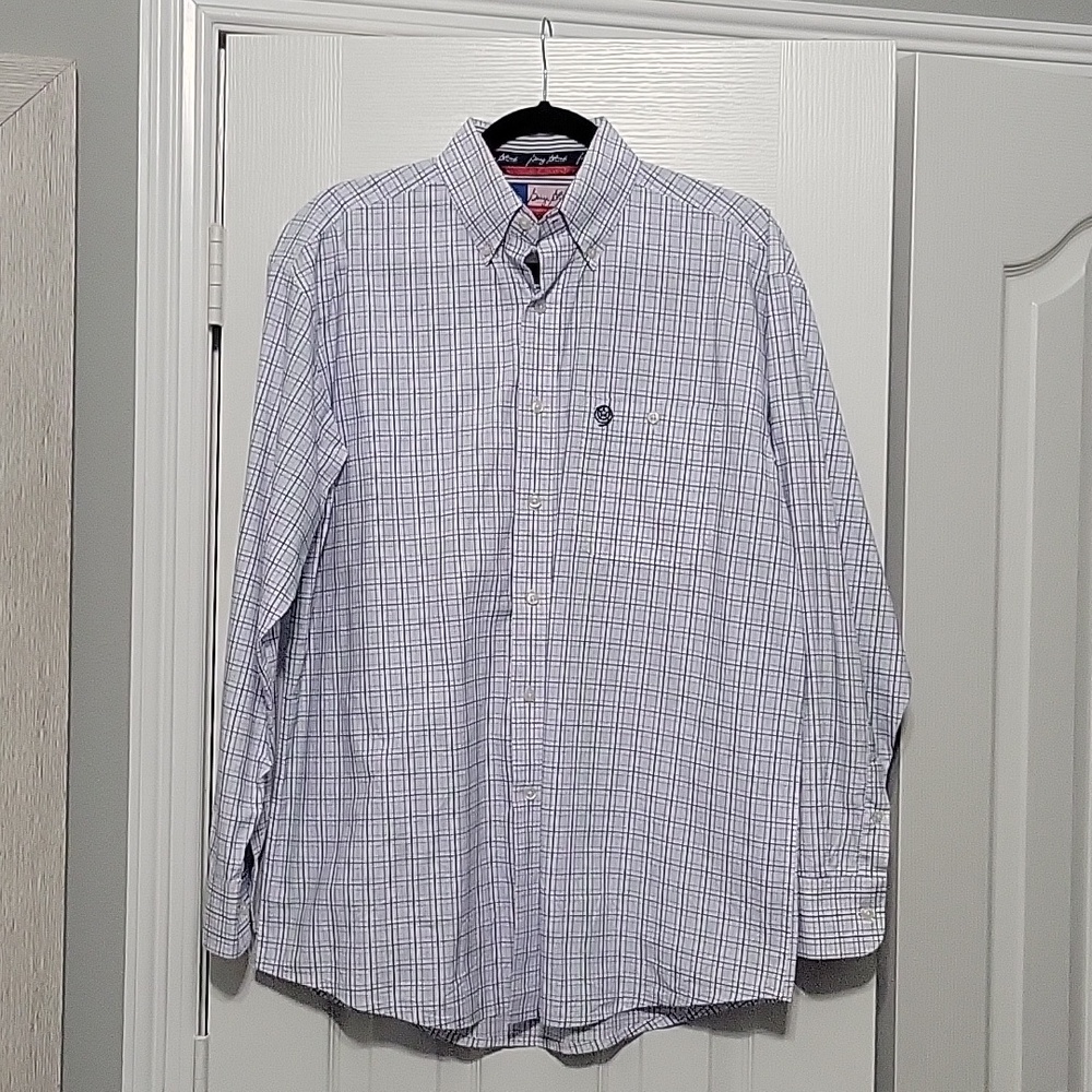 Wrangler George Strait Collection, Men's Western Button Down. SZ M